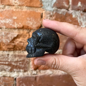 Lava Rock Skull