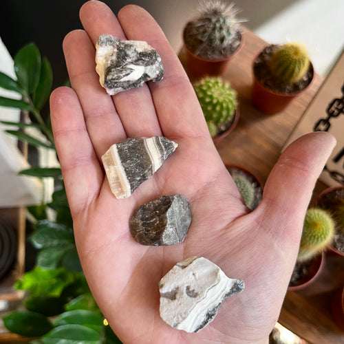 Zebra Calcite - Rough