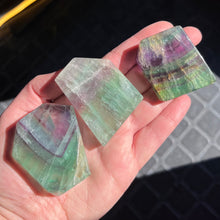 Load image into Gallery viewer, Fluorite Slice - Polished