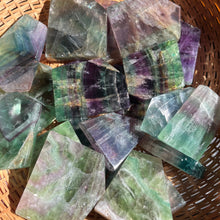 Load image into Gallery viewer, Fluorite Slice - Polished
