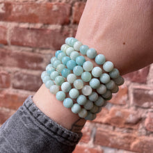 Load image into Gallery viewer, Amazonite Bead Bracelet