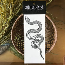 Load image into Gallery viewer, Garden Snake Temporary Tattoo