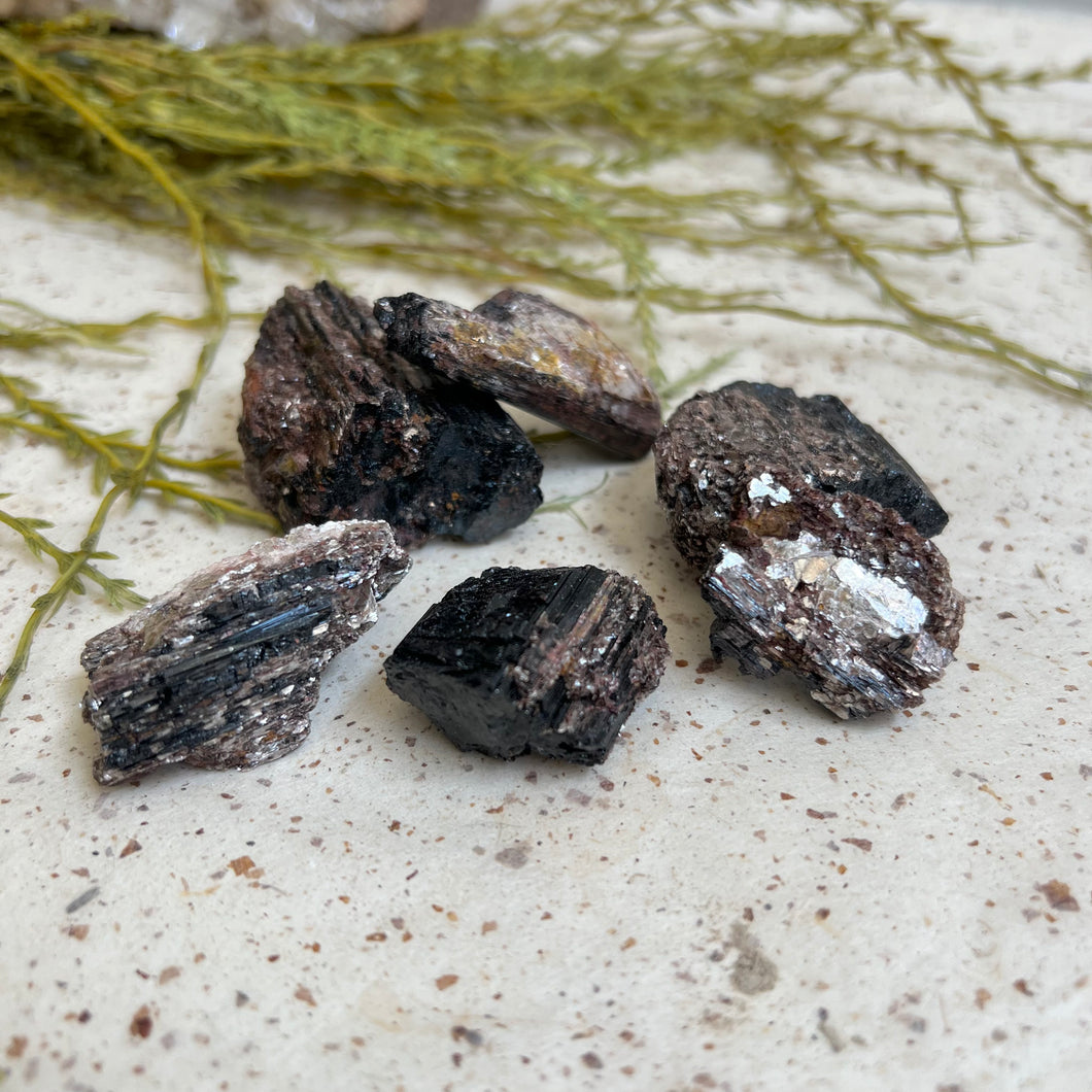 Raw Black Tourmaline