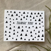 Load image into Gallery viewer, SALE Thank You Triangles Card
