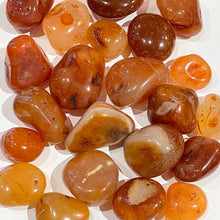 Load image into Gallery viewer, Large Carnelian Stones - Tumbled
