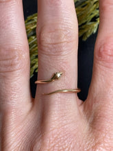 Load image into Gallery viewer, Adjustable Simple Snake Ring - Bronze