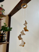 Load image into Gallery viewer, Agate Butterfly Wind Chime