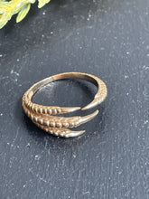 Load image into Gallery viewer, Adjustable Bird Claw Ring - Bronze