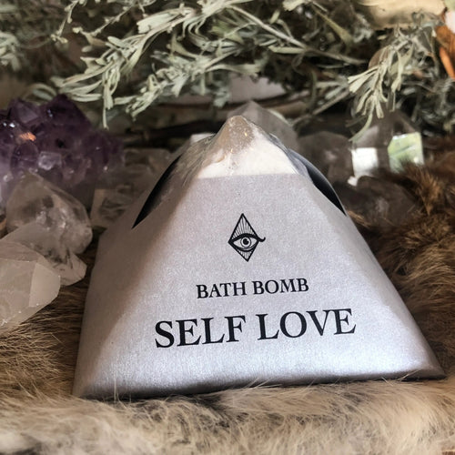 Self Love Bath Bomb with Crystal