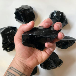 Black Obsidian Chunk