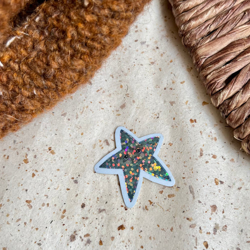 Stargal Glitter Sticker