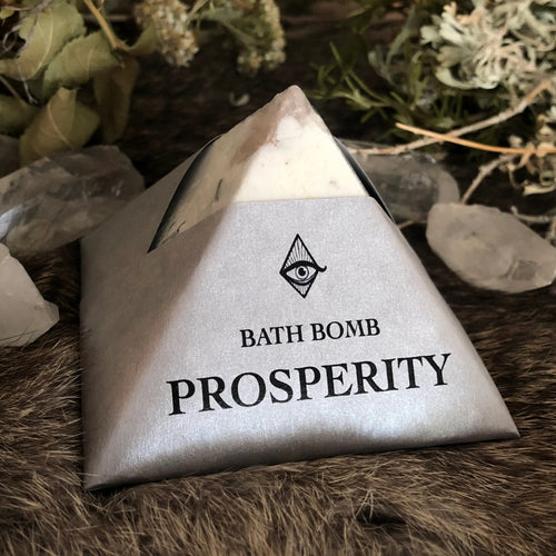Prosperity Bath Bomb with Crystal