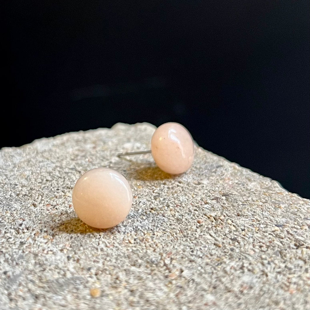 SALE Sunstone Stud Earrings